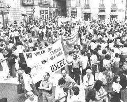 1989 La USTEC celebra el IV congrés nacional a Barcelona