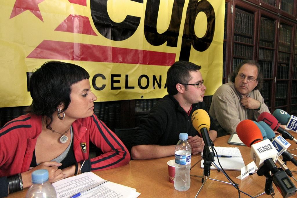 Presentaci&oacute; de la CUP Barcelona