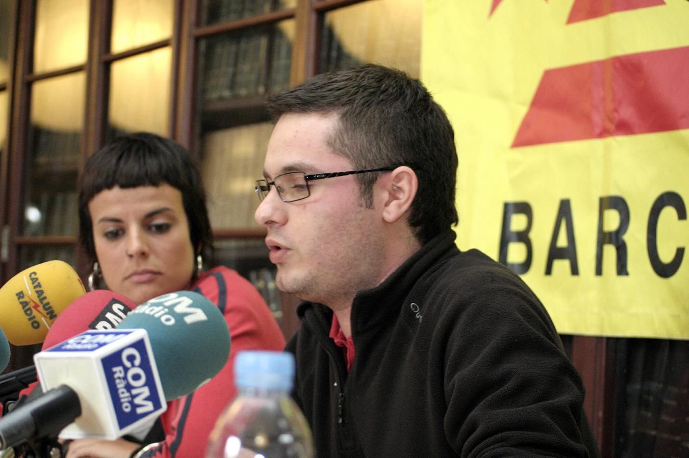 Presentaci&oacute; de la CUP Barcelona