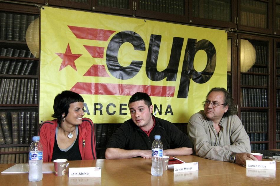 Presentaci&oacute; de la CUP Barcelona