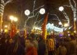 Milers de persones es manifesten a Palma per reivindicar els drets nacionals i socials en commemoració de la Diada