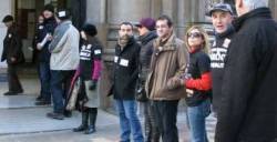 Delegats dIntersindical han retirat diners al Banc de València