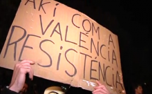Mobilitzacions de suport amb els estudiants valencians a Barcelona