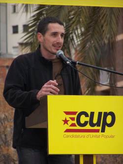 El regidor de la CUP a Molins des del 2007, Àlex Maymó