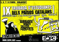 Cartell de la Trobada d'estudiants