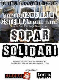 Sopar Alerta Solid&agrave;ria Val&egrave;ncia