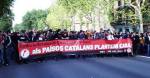 Bloc de l'Esquerra Independentista a la manifestaci&oacute; de Barcelona
