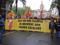 Manifestació del 25 d'abril a València