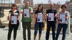 Presentació en roda de premsa del informe de la Plataforma Carles Pinazo contra el BIC de la tortura taurina 