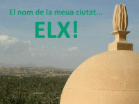 el nom de la meva ciutat és Elx