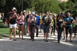 La caminada al seu pas per Lluc (Mallorca) 1a marxa "Camins contra mentides"