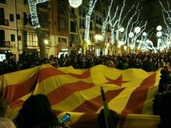 Manifestació del 31-D de 2012 a Palma