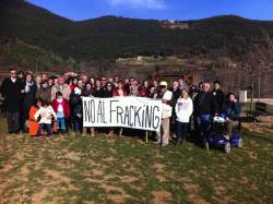 El veïnat de Ridaura intentaran evitar el fracking en ele sue indrets