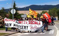 La 1a primera Marxa pels Drets Socials al Baix Montseny