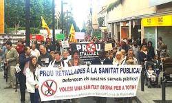 Es maniesten 1.500 persones a Mataró pels serveis públics