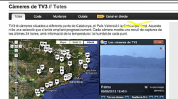 L'icona de la càmara de TV3 esborrada de Perpinyà