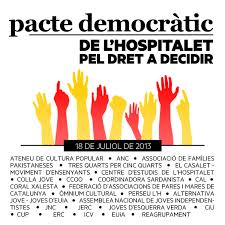 Manifest pel Dret a decidir a l'Hospitalet del Llobregat
