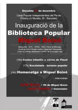 Biblioteca Popular "Miquel Boixó"