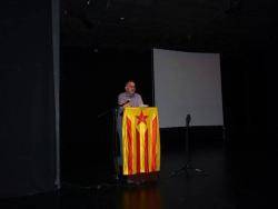 Xavier Oca a l'Homenatge de Toni Lecha a Girona