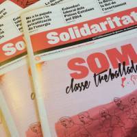 el número 21 de la revista de la Coordinadora Obrera Sindical (COS), Solidaritat