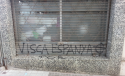 Atac espanyolista al Casal Popular Independentista de Banyoles