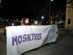 Concentració a Tortosa en contra de l'avantprojecte de llei d'avortament del PP