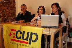 La CUP de Tarragona presenta a la premsa la denúncia