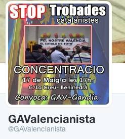 Les GAV convoquen l'atac a la Trobada d'Escoles en Valencià a Borredrà