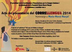 Presentació de Correllengua a l'Espai Mallorca de Barcelona