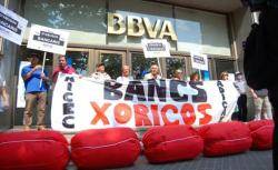 La CUP s'oposa a la venda de Catalunya Banc al BBVA i vol demandar els responsables per malversació