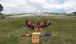 V de Canberra (imatge: votecatalonia.org)