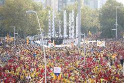 La Via Catalana 2014, una de les concentracions més massiva de la història dEuropa