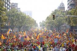 La Via Catalana 2014, una de les concentracions més massiva de la història d'Europa