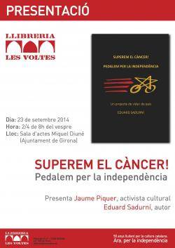 És presentarà un llibre sobre la iniciativa "Pedalem per la independència"