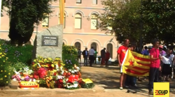 Homenatge a Mataró als lluitadors caiguts