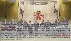 Relliscada del Govern espanyol en el redactat del recurs al Tribunal Constitucional