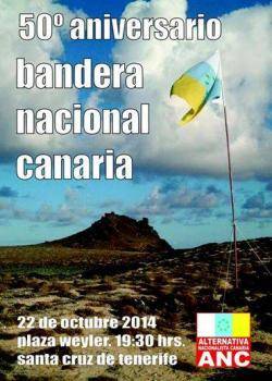 Avui és el 50è aniversari de la bandera independentista canària