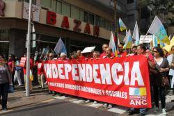 Manifestació per la Independència de les Canàries