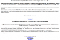 La web Catalans per laTransparència ha enviat correus "tòxics".