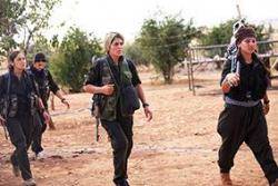 Milicianes kurdes a Kobane. Foto: Directa.cat
