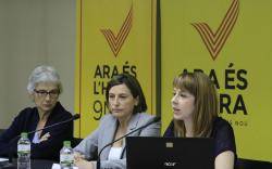 La campanya ARA ÉS L'HORA ha presentat les accions que tirarà endavant en la recta final de la campanya per a la consulta participativa del proper 9 de novembre