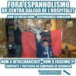 Feixisme a la Casa Galega de lHospitalet