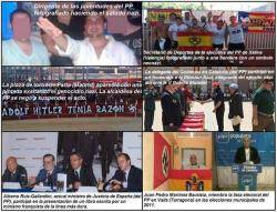 PP denuncia @PoloniaTV3 per "banalitzar el nazisme" Compilació fotos de membres del PP amb símbols feixistes)