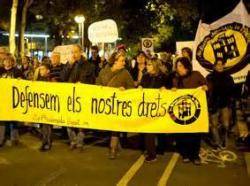 Nou Barris de Barcelona promou la campanya "No és pobresa, és injustícia"