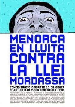 "Menorca en lluita contra la llei Mordassa"
