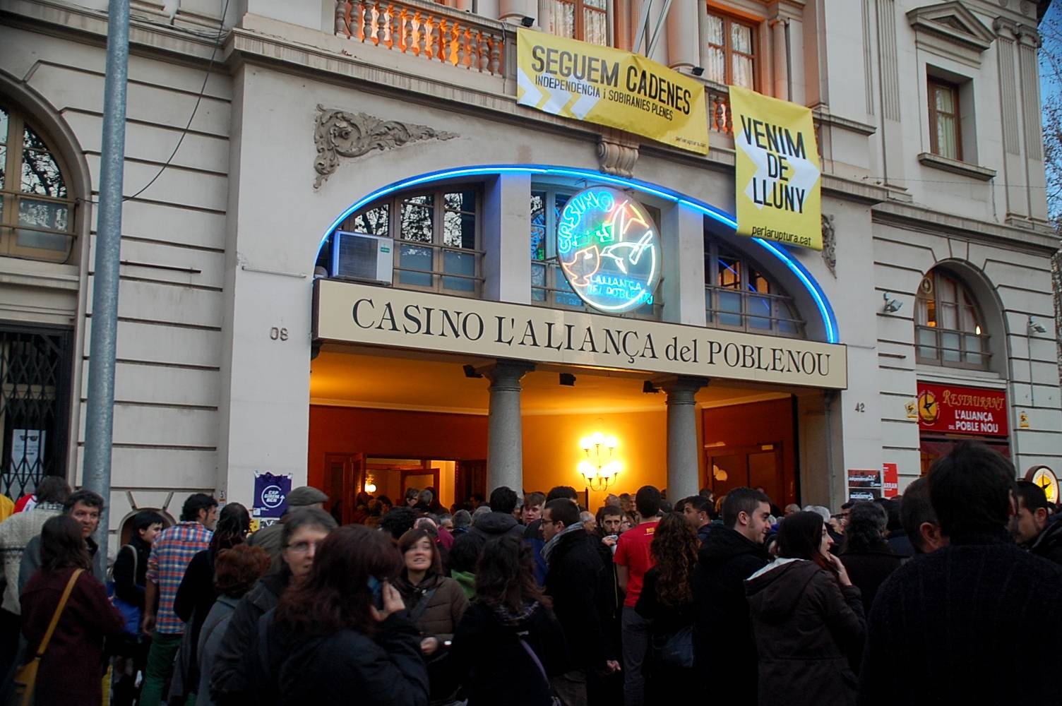 "Per la ruptura" Casino de l'Aliança del Poblenou