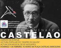 Homenatge a Castelao a Barcelona