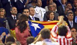 Xàfec de protesta contra Juan Carlos I. La Lliga de futbol vol evitar l'expressió popular contra el nou rei espanyol