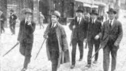 Sometents armats pels carrers de Barcelona a finals de març de 1919
