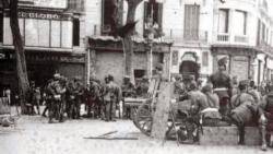 L'exèrcit a Barcelona durant la vaga general d'agost de 1917 que causà dotzenes de morts amb els enfrontaments contra els sindicalistes